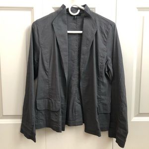 Eileen Fisher Petite PM Gray cardigan jacket